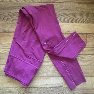 Lululemon Pink Leggings Size 4